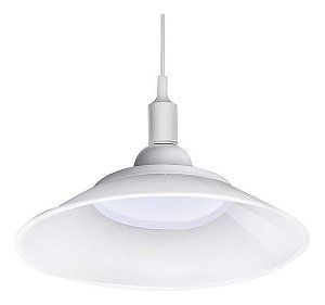 Luminária High Bay Moon led Pendente 70w Avant 6500k Branco E27 Bivolt 7000 lumens 1 Ano de Garantia