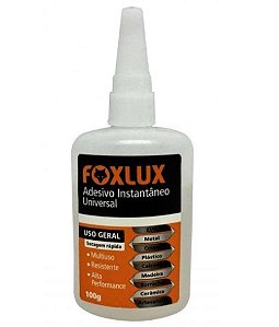 Cola Instantânea FoxLux 100g Acrigel