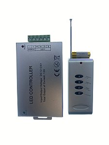 Controle de Piscina Led RGB + Controladora (c/ Antena) 12V