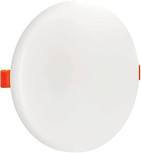 Painel Borda Infinita Embutir / Sobrepor 25W Bivolt Redondo Branco Frio 6500K