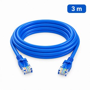 Cabo Patch-cord 4 Pares Azul 03 Metros Annlux