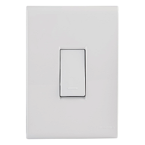 Conjunto 1 Interruptor Paralelo 10A/250V 57170/002 Branco Liz Tramontina