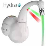 Torneira Eletrônica Hydra Lumen Branca Parede 5500W (1 Ano de Garantia)