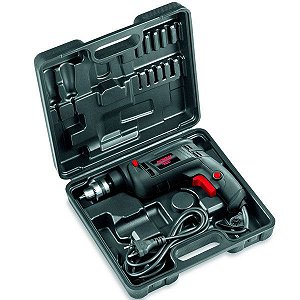 Furadeira de Impacto Mondial 550W 220V Com Maleta 10mm - FI-09M (1 Ano Garantia)