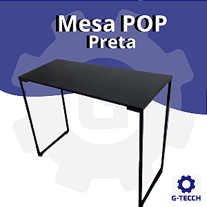Mesa Industrial Básica Multiuso Preta