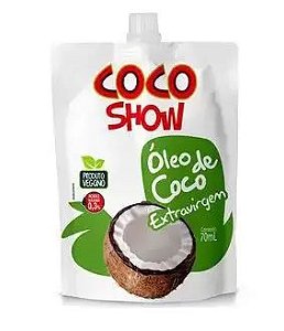 ÓLEO DE COCO EXTRA VIRGEM COCO SHOW 70ML - Parada Verde - Produtos
