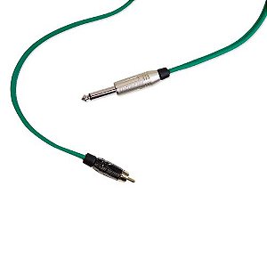Clip Cord RCA - Electric Ink - Verde Bandeira