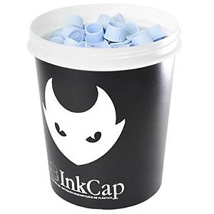 Batoque de Silicone Ink Cap Azul - Electric Ink - P,M,G,GG (400un)