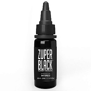 Tinta Intenze - Zuper Black 30ml
