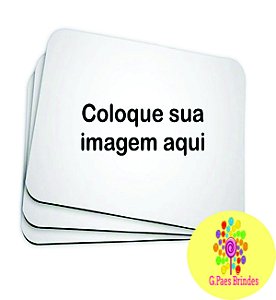 Porta copo quadrado Personalizado