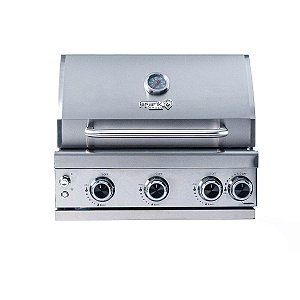 Churrasqueira a Gás Frank Grill Nashville Aço 304 Infrared 3 Queimadores - Embutir
