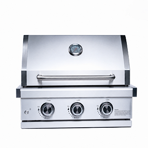 Churrasqueira a Gás Smart Aço inox 3 Queimadores – Embutir