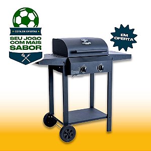 Churrasqueira a Gás Frank Grill Phoenix 2 Queimadores