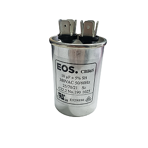 Capacitor Permanente com Terminais - 10uf 380V