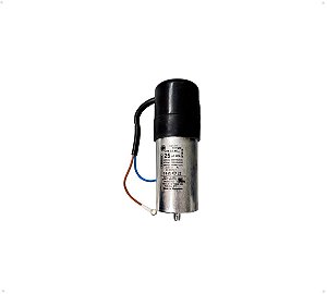 Capacitor Permanente De Marcha 25uf 450v Alumínio Com Fios