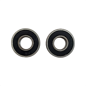 Kit 2 Rolamentos Industrial 698 ZZ