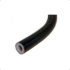 Kit 2 Tubos Esponjoso Blindado Preto 1 3/8" Parede 10mm