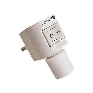 Soquete Lâmpada E-14 7W Tomada 220V