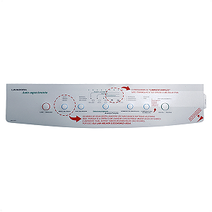Painel Decorativo em Adesivo Lavadora Brastemp BWQ24