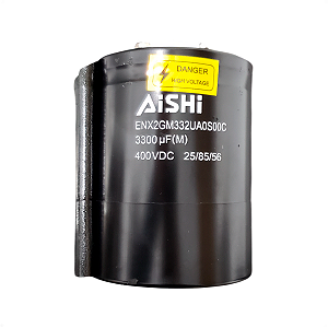 Capacitor de Partida Eletrolítico 3.300uF 400V 148189287BR