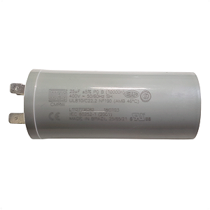 Capacitor de Partida c/ Terminal 25uF 400V