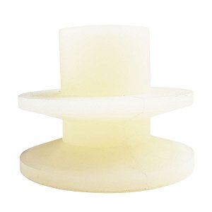 Polia Nylon Pequena Meia Cana para Lava Roupa Mueller 50.14.002