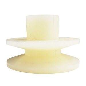 Polia Plástica Meia Cana Grande para Lava Roupa Mueller 5002001