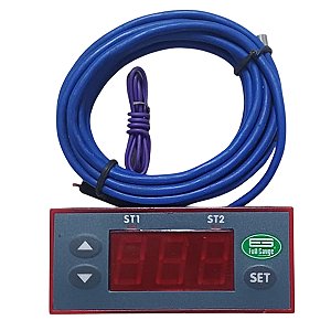 Termostato Eletrônico Full Gauge 2 Estágios 220V MT518C