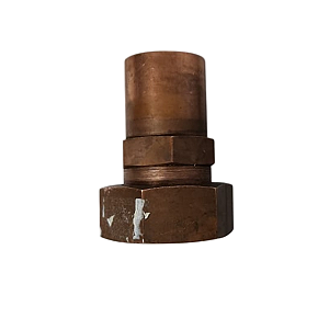 Adaptador Sucção Descarga Rosca P/ Solda Rotalock 1 1/8" NPT