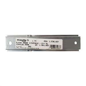 Trilho de Fixação e Montagem Elétrica 35mm x 14cm Alumínio