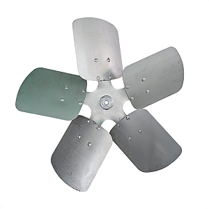 Hélice Metálica Trane 5 Pás 22" Eixo 1/2 56cm FAN00063B