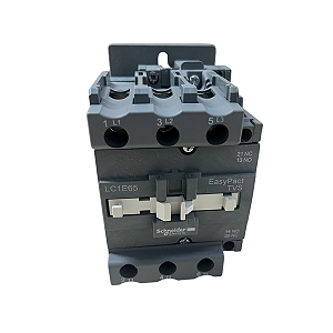 Contator Tripolar Schneider LC1E65M7 65A 220V 1NA+1NF