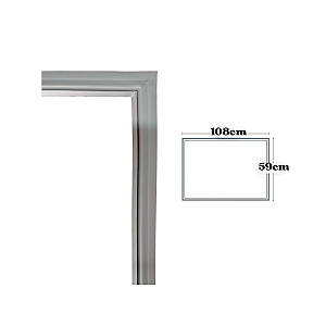 Gaxeta Magnética Brastemp 340L Inferior 1080x590mm