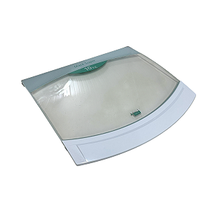 Tampa Móvel Branca c/ Visor Lava-Roupa Brastemp Clean PS084