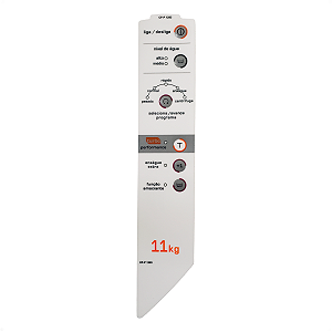 Painel Decorativo para Lavadora Brastemp BWC11A W10625296