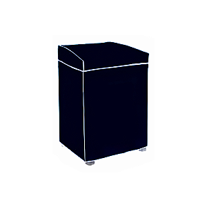 Capa Plástica P/ Lava-Roupa Azul Moderna 70cm x 65cm
