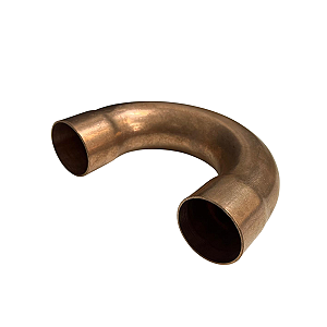 Curva de Cobre Soldável 1 5/8" 180º Parede 1/32" C180158