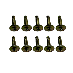 Parafuso Auto Atarrachante Brocante Phillips 3,2x19 Kit 10Un