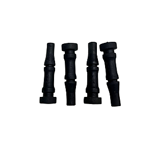 Coxim de Borracha do Motor P/ Centrífuga Mueller Muller Antigo Kit 4Un