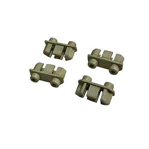Terminal Pequeno Suporte Frontal Estreito Refrigerador Kit 4