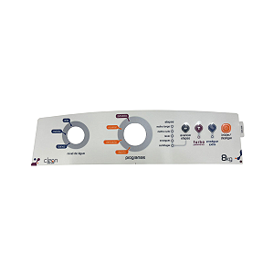 Painel Decorativo Adesivo P/ Lava-Roupa Brastemp BWB08A 8KG