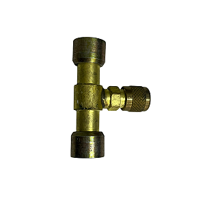 Junta Lokring de Aluminio C/ Válvula Schraider 3/8 Carga Gas