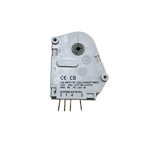 Timer Defrost Minuteria Refrigerador Brastemp 8H 127V PF-2006-00