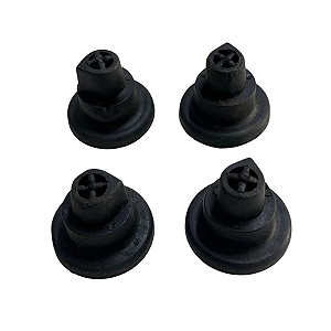 Coxim do Amortecedor P/ Lava-Roupa Brastemp Antiga 2533 Kit 4un