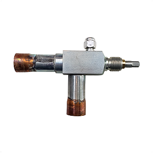 Válvula de Serviço Aço 7/8" x 7/8" 3 Vias VAL05113