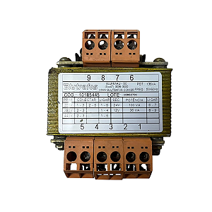 Transformador Comando Monofásico 136va Primário 220v 380V