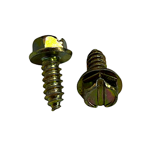 Parafuso Sextavado Rosca Soberba Fenda C/Flange 6x16mm 2UND