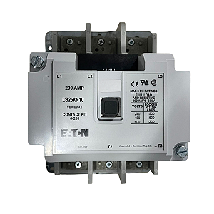 Contator Tripolar Eaton 200A C825Kn10 Série A2 600V 6-288