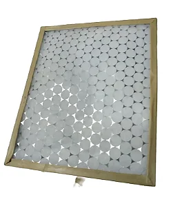 Filtro Plano Moldura Rígida Ar Condic Manta 45,5x33,5x2,5