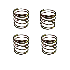 Mola Do Manipulador P/ Lava-Roupa Brastemp Mondial 001786 Kit 4Un